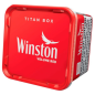 Preview: 2x Winston Red Titan Box Volumentabak Stopftabak Winston Red 260 Gramm