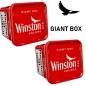 Preview: 2x Winston Red Giant Box Eimer Volumentabak Stopftabak Winston Red 165 Gramm