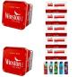 Preview: 2x Winston Red Giant Box Volumentabak Stopftabak 165g + 1000 Hülsen + 5 Feuerzeuge