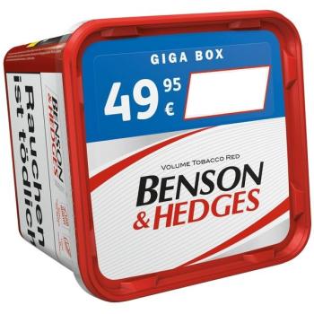 2x Benson & Hedges 235g Giga Box Stopftabak Volumentabak Benson Hedges 235 Gramm