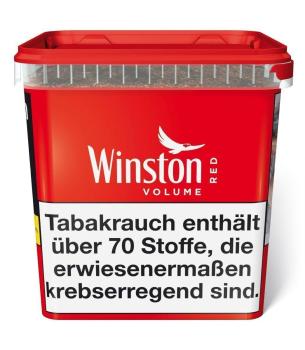 2x Winston Red Titan Box Volumentabak Stopftabak Winston Red 260 Gramm