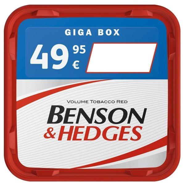 2x Benson & Hedges 235g Giga Box Stopftabak Volumentabak Benson Hedges 235 Gramm